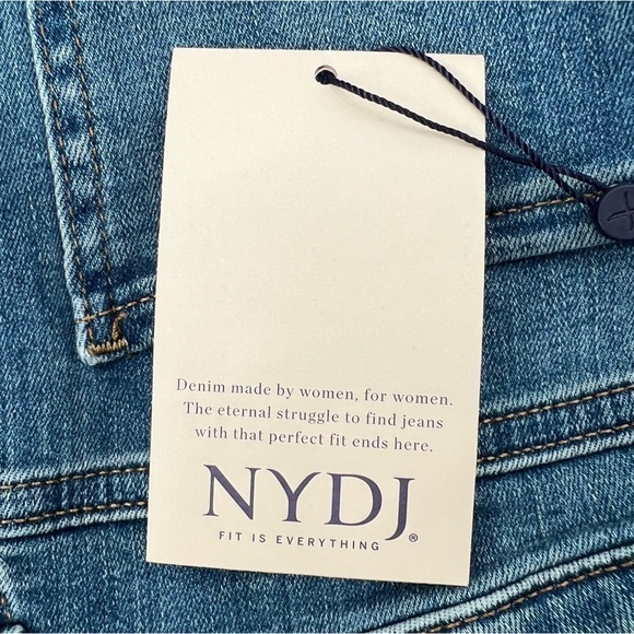 NWT NYDJ Easy Fit Ankle Lift Tuck Technology Denim Jeans Size 6 Women's - Picture 9 of 11